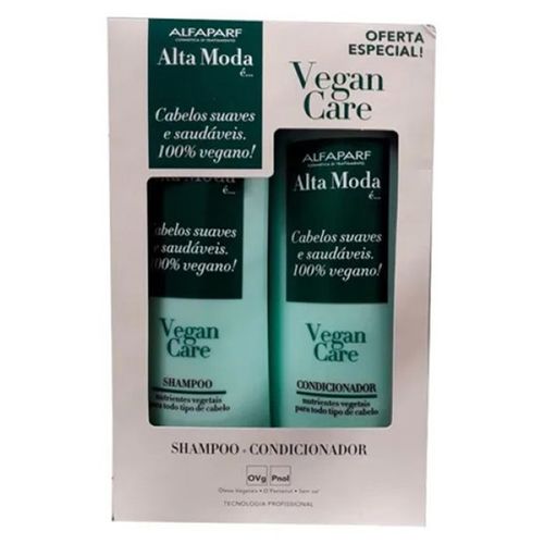 Kit Shampoo Altamoda + Condicionador Vegano 300Ml - Altamoda