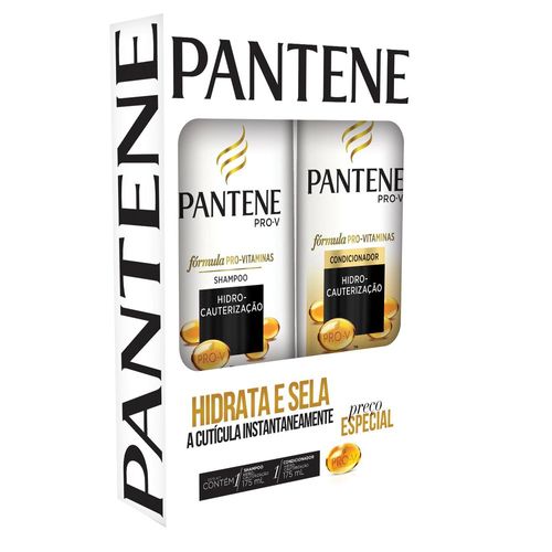 Kit Shampoo Pant 175Ml + Condicionador Hidrocau 175Ml - Pantene