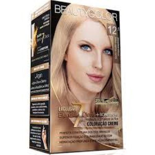 Kit Tintura Beauty 12.1 Loção Mt Claro Cinza Espe - Beauty Color