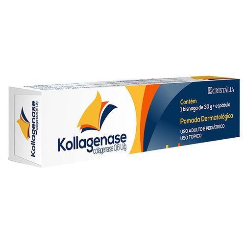 Kollagenase Pomada 30g + 1 Espatula
