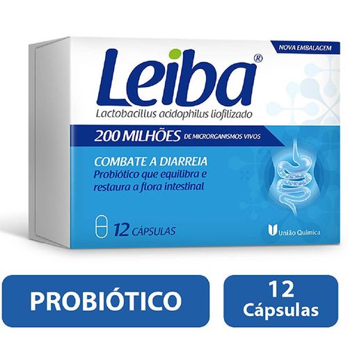 Leiba 200Mi 12 Cápsulas