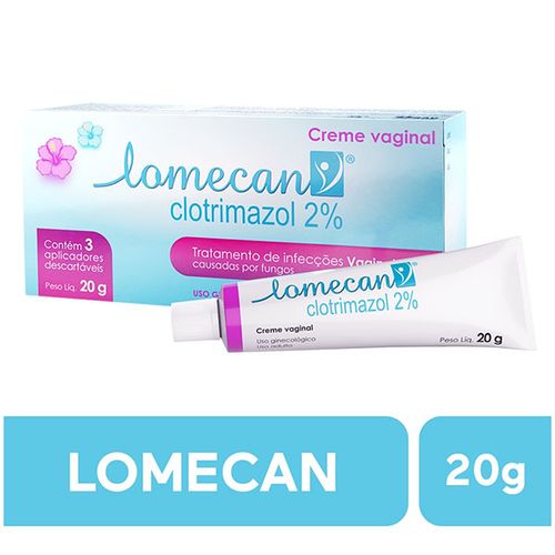 Lomecan Creme 3 Dias 20g