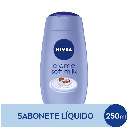 Sabonete Líquido Nivea Soft Milk 250Ml - Nivea Body