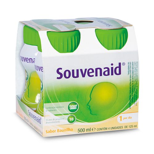 Souvenaid com 4 Unidades Sabor Baunilha 125ml