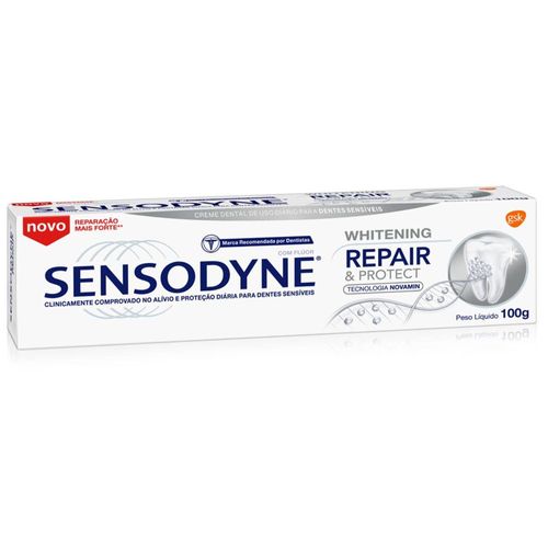 Creme Dent Sensodyne Repair Protect Whitening 100G