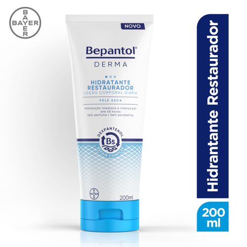 Bepantol Derma Loção Corporal Hidratante Restaurador 200mL