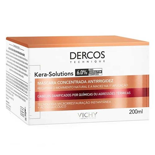 Máscara Capilar Dercos Kera Solutions Vichy 200ml