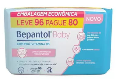 Bepantol Baby Lencos Umed 96 Unid