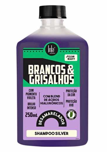 Shampoo Lola Brancos E Grisalhos Silver 250Ml