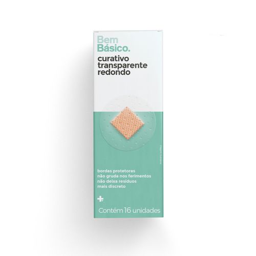 Curat Bem Basico Transp Red 16Un