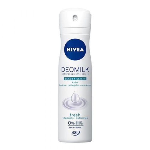 NIVEA Desodorante Antitranspirante Aerosol Deomilk Fresh 150ml