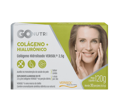 COLAGENO HIDROLISADO VERISOL GONUTRI 30 SACHES 120G