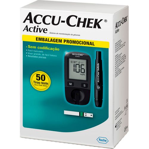 Accu Chek Active Kit 50 Ct Mg Dl