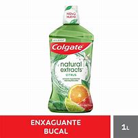 Enxaguante Bucal Zero Álcool Citrus Colgate Natural Extracts Frasco 1l