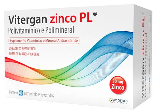 Vitergan Zinco Pl 60 Comp Revest
