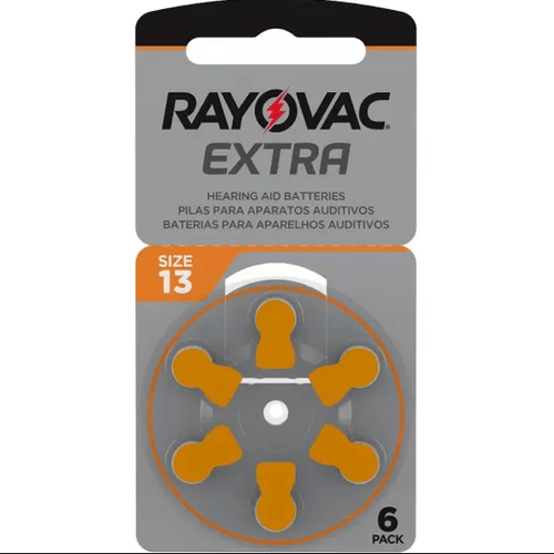 Bateria Aud Rayovac Extra Tam 13 6Un