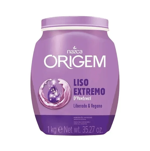 Creme Hidr Origem Liso Ext Vegano 1Kg