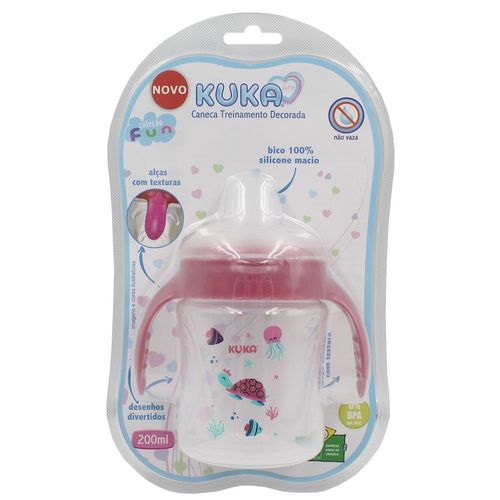 Caneca Treinamento Dec Fun 200Ml Menina