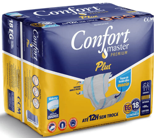 Fralda Ger Confort Master Plus Eg 18Un