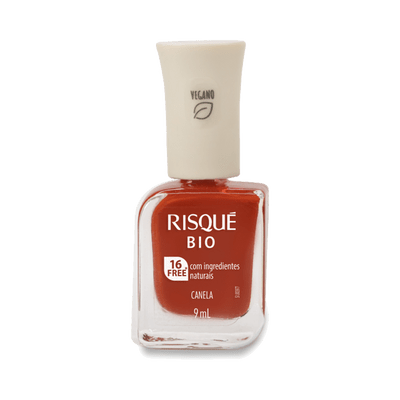 ESMALTE RISQUE BIO CANELA 9ML C/6