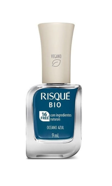 ESMALTE RISQUE BIO OCEANO AZUL 9ML C/6