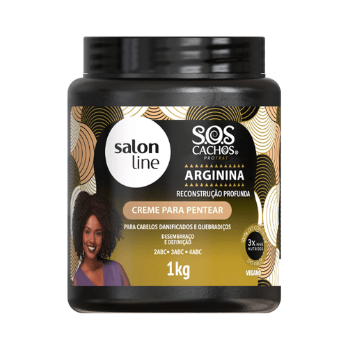CREME DE PENTEAR SALON LINE ARGIN 1KG