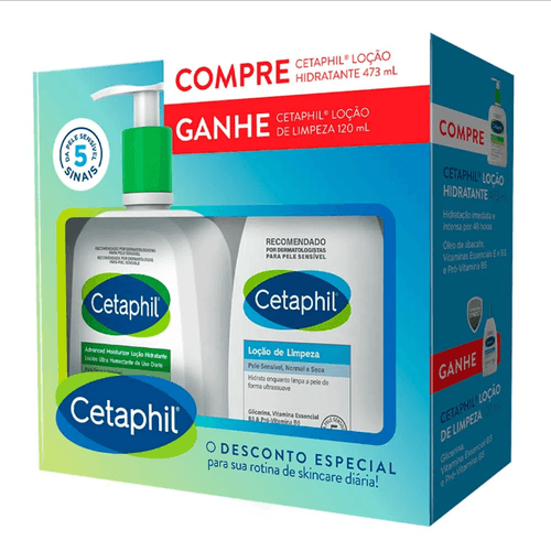 KIT CETAPHIL HD 473ML+LOC LIMP 120ML