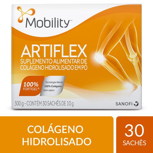 Colágeno Hidrolisado em Pó Mobility Artiflex - 30 Sachês