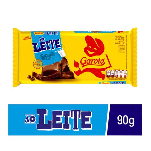 Chocolate GAROTO ao Leite 90g