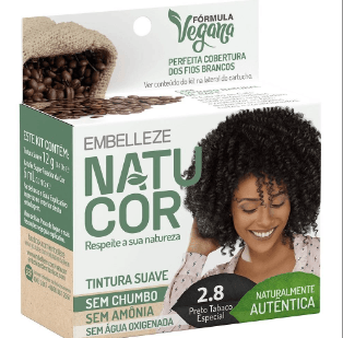 Tintura Natucor 2.8 Preto Tabaco Especial