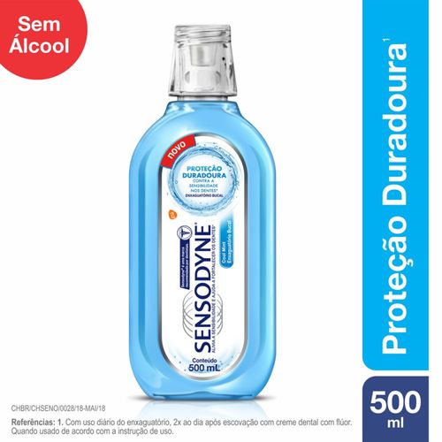 ENXAGUANTE BUCAL SENSODYNE COOL MINT 500ML