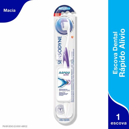ESCOVA DENTAL SENSODYNE RAPIDO ALIV MC 1UN
