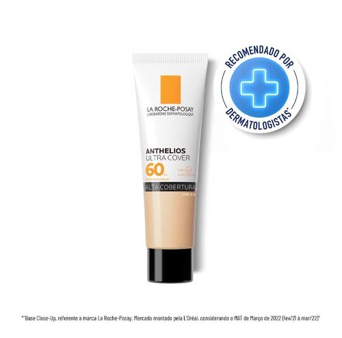 Protetor Solar Facial La Roche Posay Anthelios Ultra Cover - Cor Extra Clara 2.0 - FPS 60 - 30g