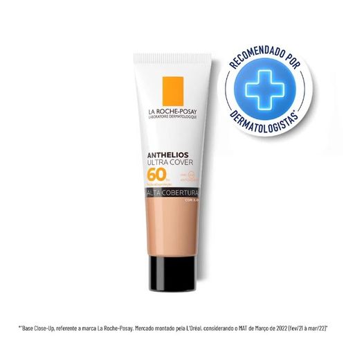 Protetor Solar Facial La Roche Posay Anthelios Ultra Cover - Cor Clara 3.0 - FPS 60 - 30g