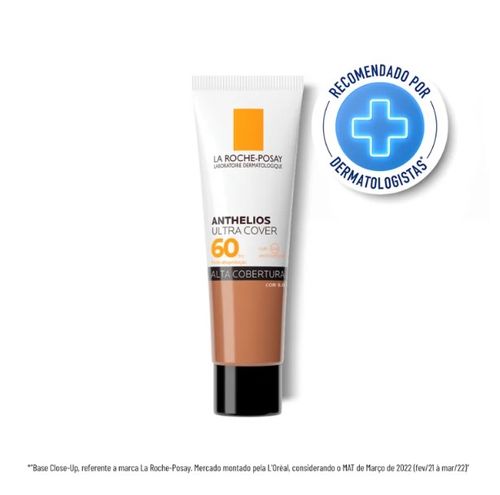 Protetor Solar Facial La Roche Posay Anthelios Ultra Cover - Cor Morena 5.0 - FPS 60 - 30g