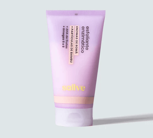 Esfoliante Facial Enzimático Sallve 70g Gel-Espuma