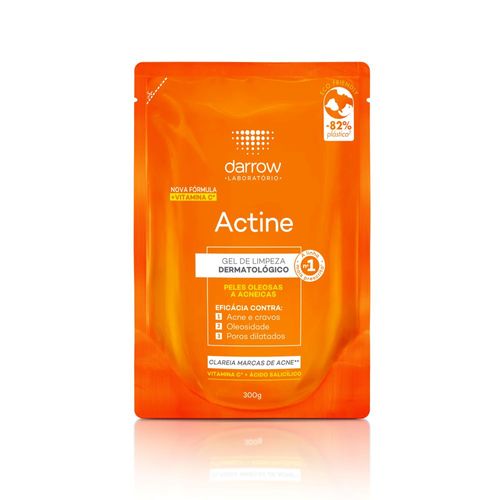 Gel de Limpeza Facial Darrow Actine Refil - 300g