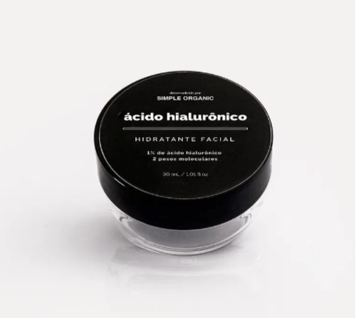 Hidratante Facial Ácido Hialurônico Organic Beuty 30ml