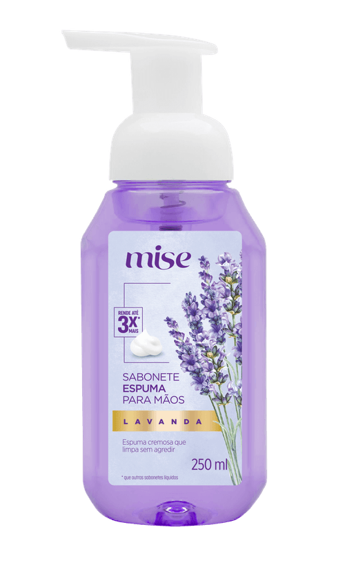 Sabonete Espuma Mãos Mise Lavanda - 250ml