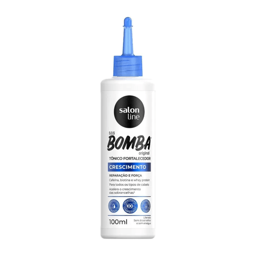 Toni Fortificante Cresci Aceler Sos Bomba 100Ml - Salon Line Bomba