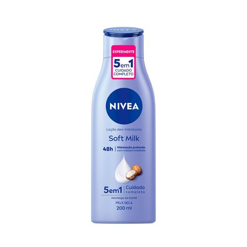 NIVEA Hidratante Desodorante Soft Milk 200ml