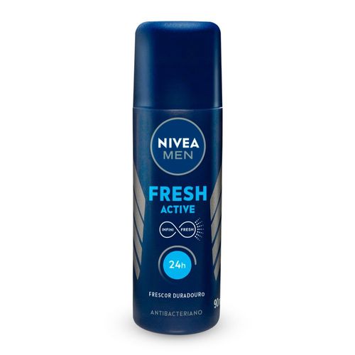 Desodorante Antitranspirante Spray Nivea Men Fresh Active - 90ml