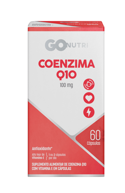 Suplemento Alimentar Coenzima Q10 Gonutri - 60 cápsulas