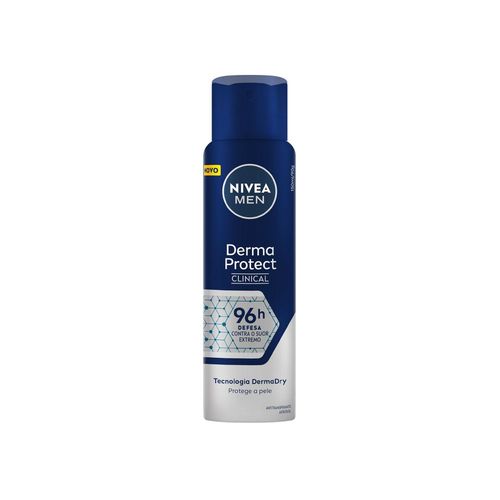 NIVEA MEN Desodorante Antitranspirante Aerossol Derma Protect Clinical 150ml