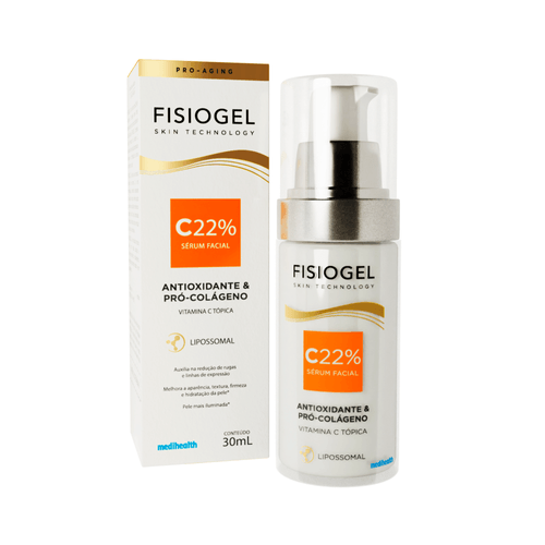 Sérum Facial Antioxidante & Pró-Colágeno Fisiogel 30ml