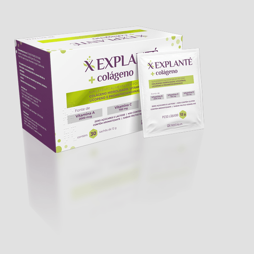 Suplemento Alimentar Explanté Colágeno 30 sachês - 12g cada