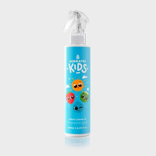 Leave-in Spray Hidratei Kids Hidratação e Desembaraço Hidratei 200ml Spray