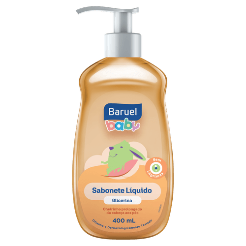 SABONETE LÍQUIDO BARUEL BABY GLICERINA 400ML