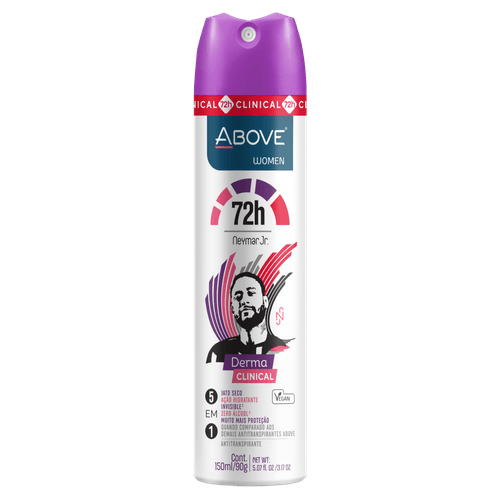 Desodorante Above Neymar Jr Women 90G