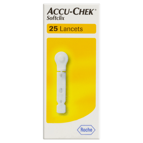 Lanceta Accu-Chek Softclix Caixa 25 Unidades
